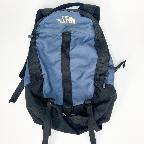 The North Face Other - Vintage 90s The North Face Gossamer 133633 Multi Zip Backpack Blue / Black